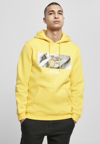 Mister Tee Sweatshirt 'Boom Hoody' i gul: forside