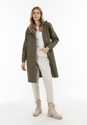 Parka mi-saison DreiMaster Vintage en vert