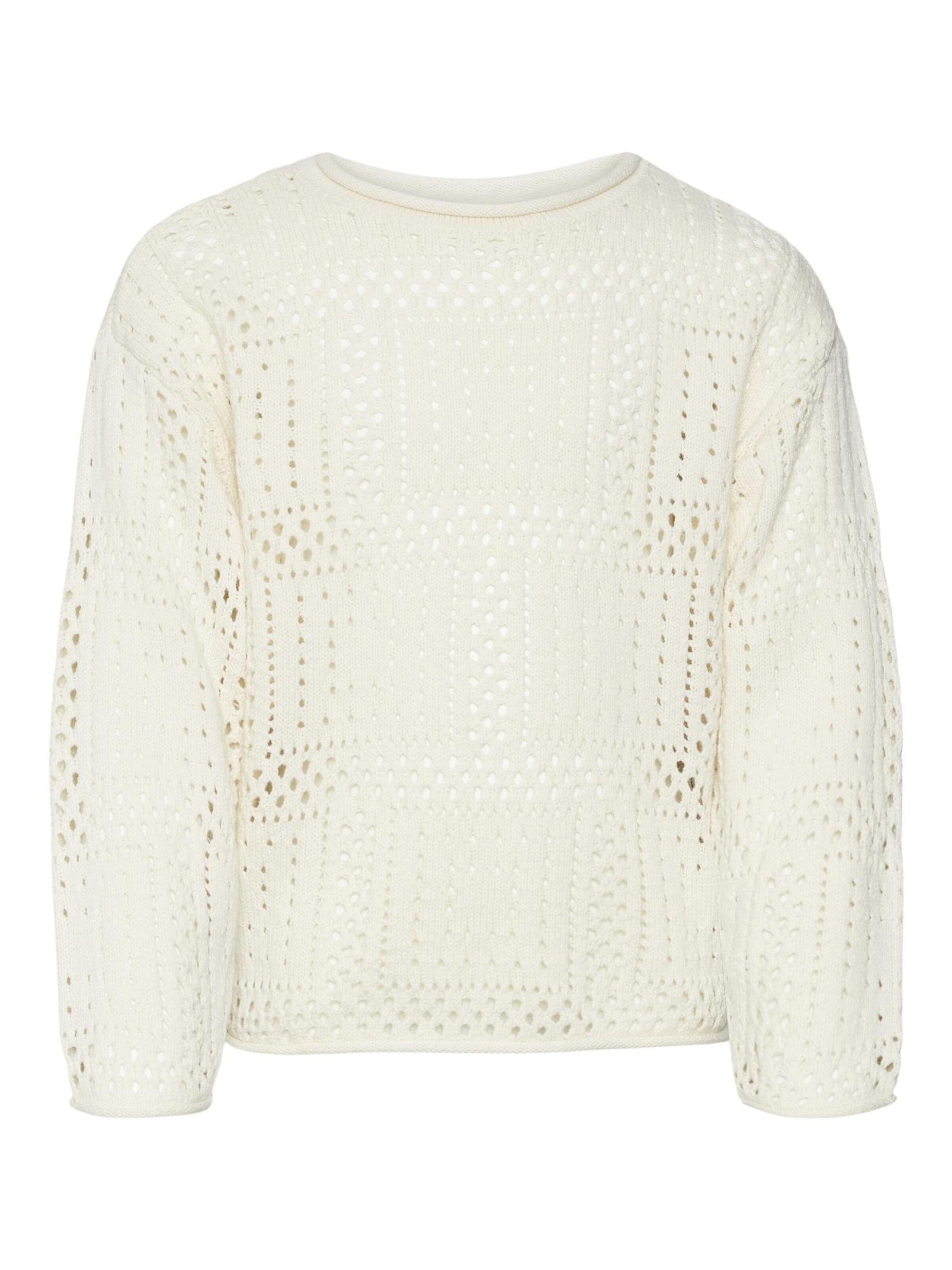 Vero Moda Girl Pullover in Beige: Vorderseite