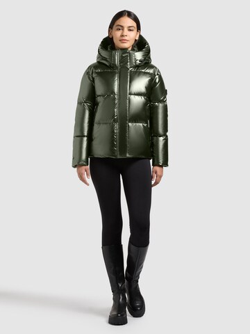 khujo Winterjas 'Devina3' in Groen
