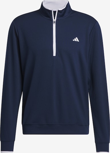 ADIDAS GOLF Tehnička sportska majica 'Lightweight Half-Zip' u mornarsko plava / bijela, Pregled proizvoda