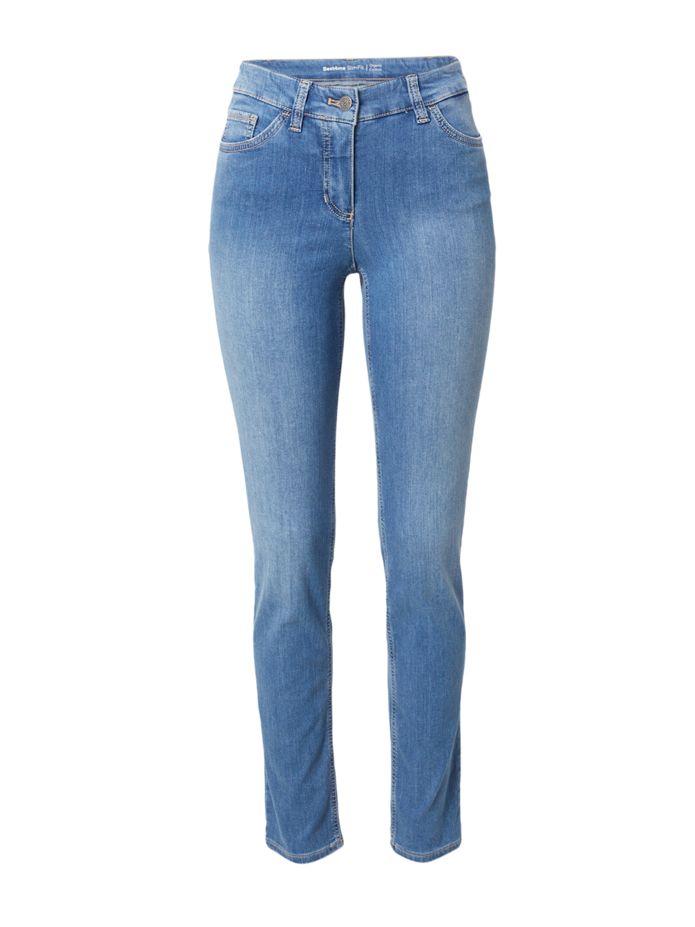 GERRY WEBER Slimfit Jeans in Blau: Vorderseite