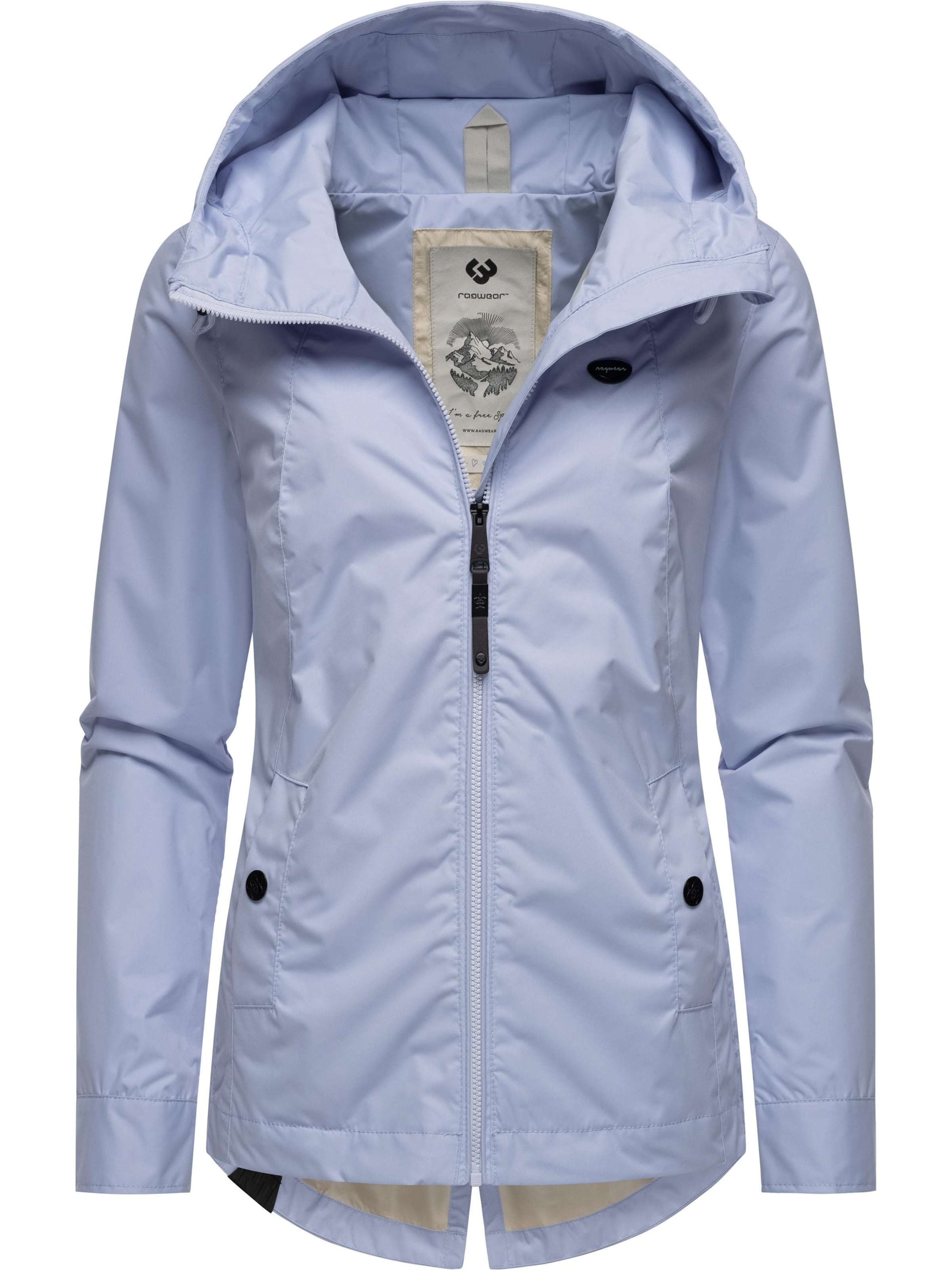 Ragwear Λειτουργικό μπουφάν 'Monade' σε μπλε: μπροστά