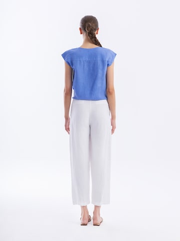 regular Pantaloni 'Haris' di Haris Cotton in bianco