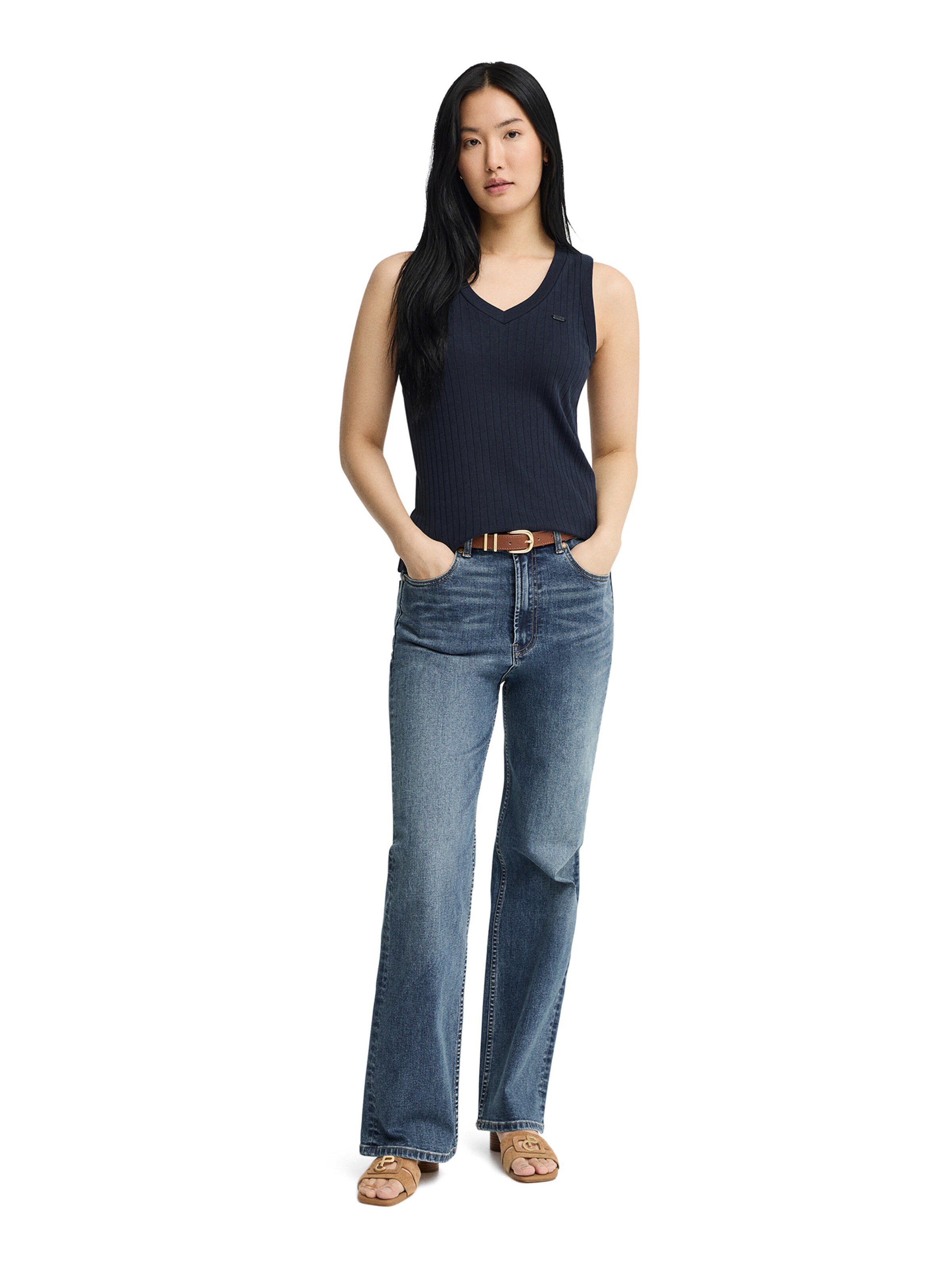 Polo Club Top in Blue