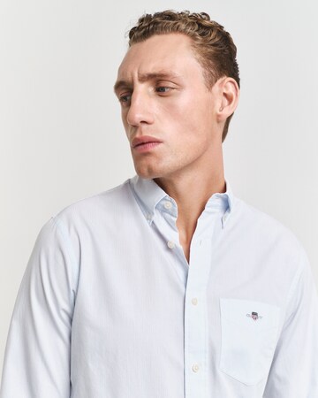 GANT Regular fit Overhemd in Blauw