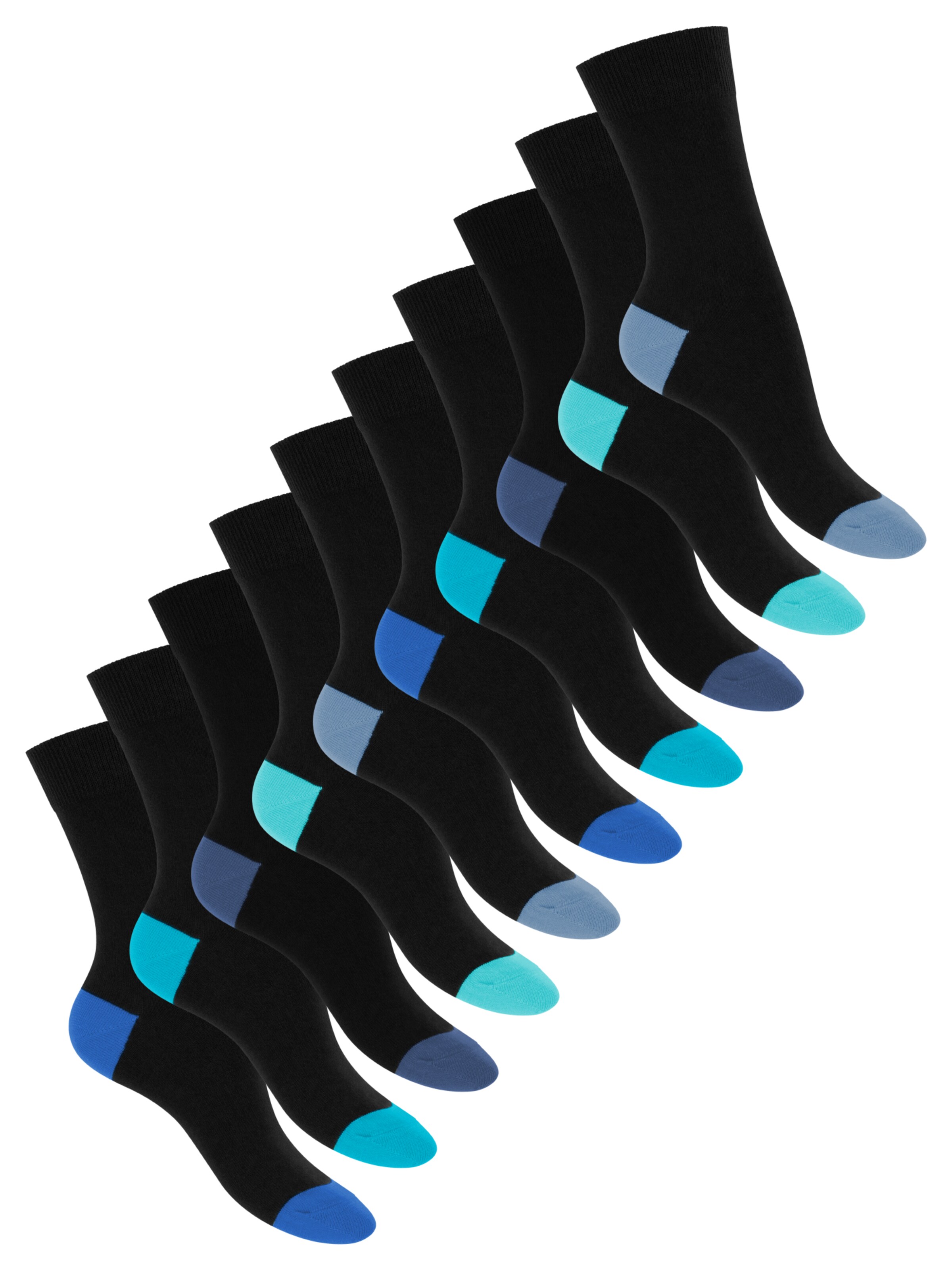 footstar Socks in Blue: front