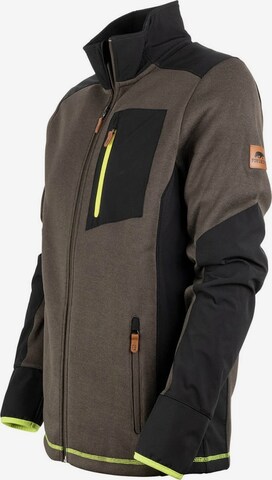 FORSBERG Fleece Jacket 'Leif II' in Green