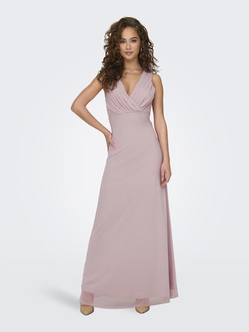 ONLY Suknia wieczorowa 'Anna' w kolorze fioletowy: przód