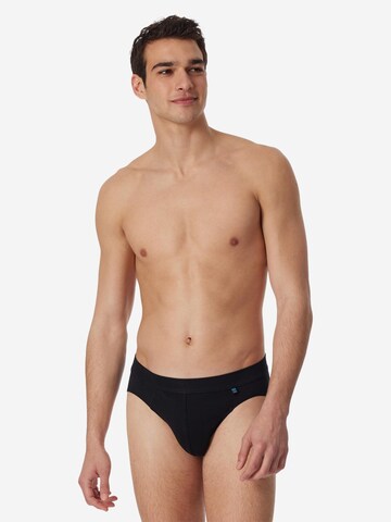 SCHIESSER Slip 'Long Life Cotton'‌‌‌‌‌‌‌‌‌ in Schwarz