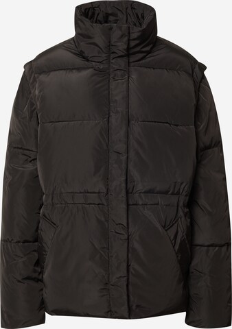 SECOND FEMALE Winter jacket 'Buff' in Black: front