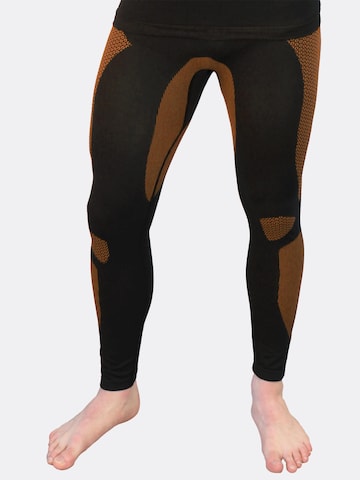 Polar Husky Athletic Underwear 'Anatomic Functional Wear' in Brown: front