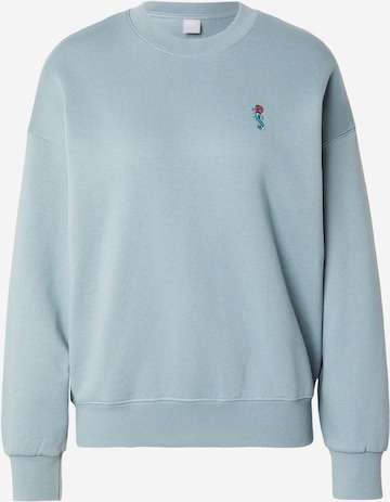 IriedailySweater majica 'Sea Riot' - plava boja: prednji dio