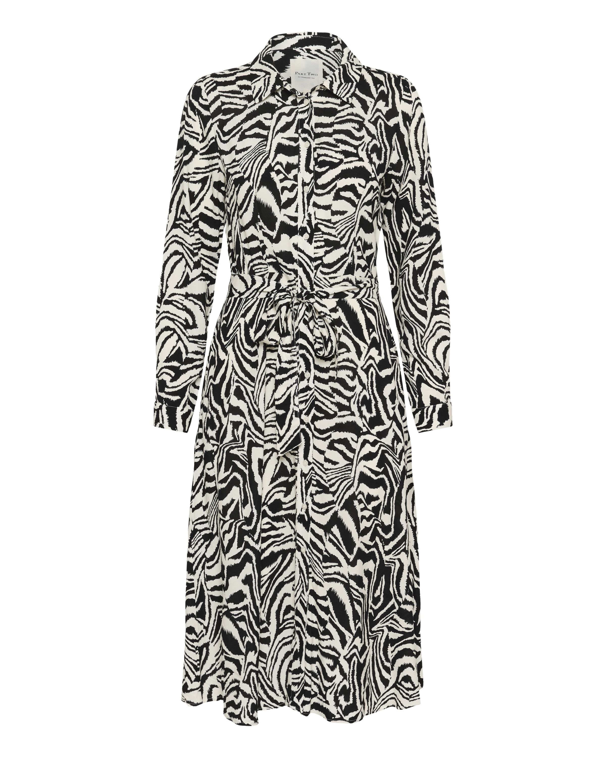 Part Two Kleid in Schwarz: Vorderseite