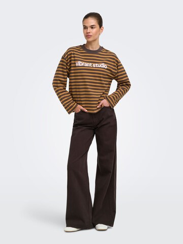 ONLY Shirt 'ONLFreja' in Braun