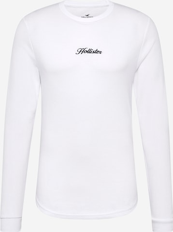 HOLLISTER Shirt in White: front