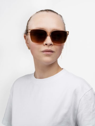 ECO Shades Sunglasses 'Moda' in Brown: front