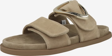 Sandalo con cinturino ' Dreamer Buckle ' di INUIKII in beige: frontale