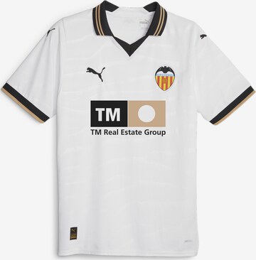 PUMA Shirt 'Valencia CF Fußball' in Weiß: predná strana