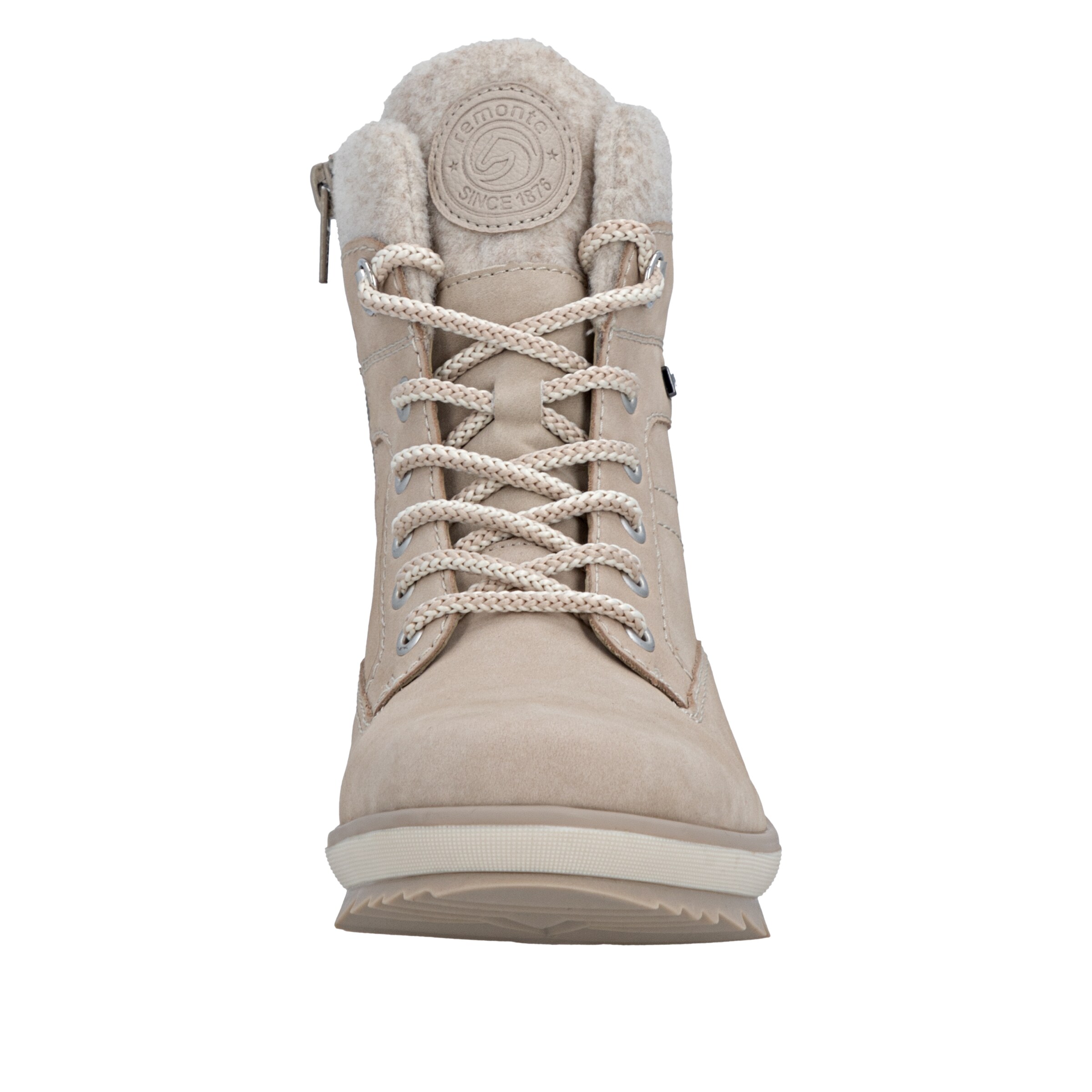 Bottes à lacets 'R8477' REMONTE en beige
