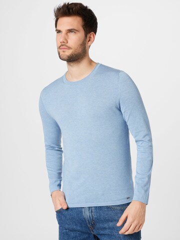 Pull-over OLYMP en bleu : devant