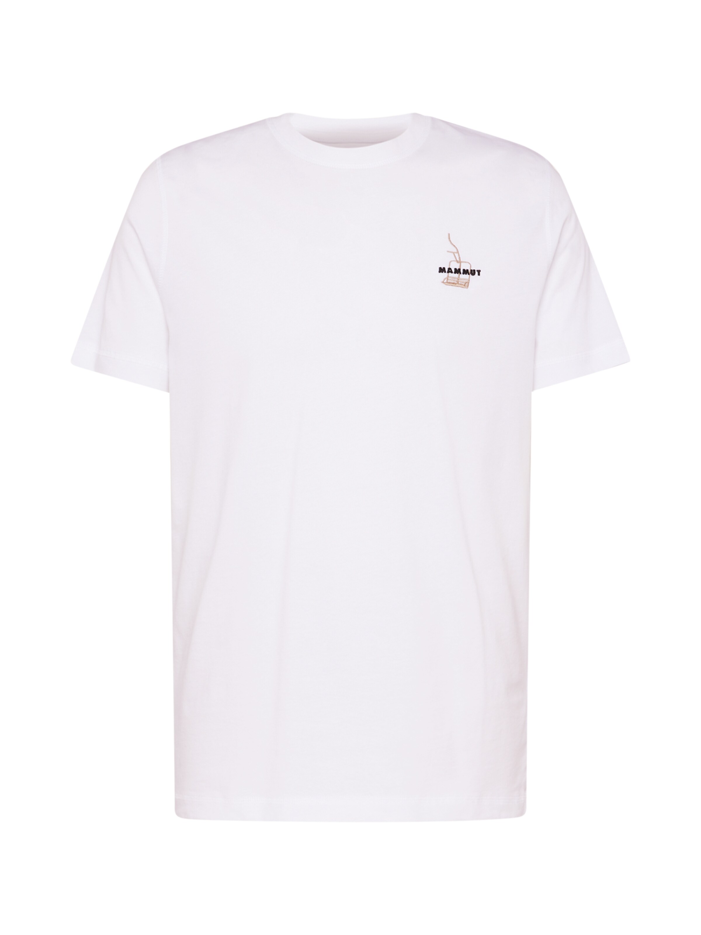 MAMMUT Performance Shirt in White: front
