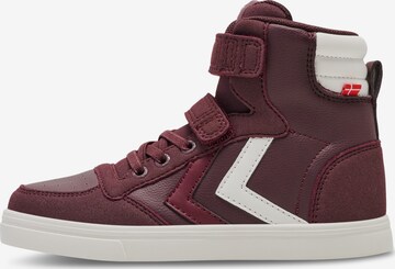 Hummel Sneakers 'SLIMMER STADIL' in Rood: voorkant