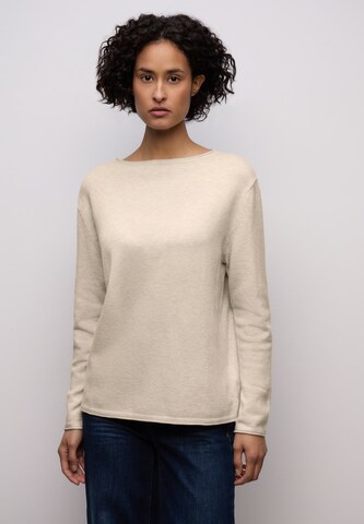 STREET ONE Sweater in Beige: front