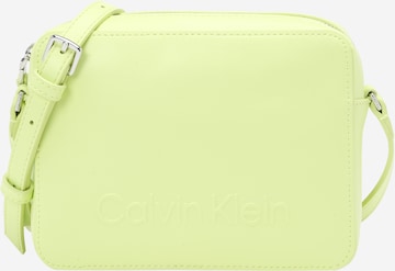 Calvin Klein Olkalaukku värissä vihreä: edessä