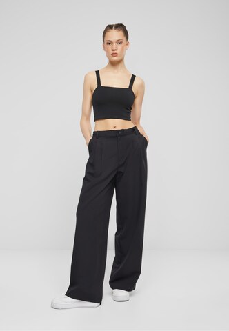 Wide leg Pantaloni di Urban Classics in nero