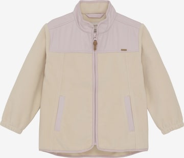 MINYMO Fleece Jacket in Purple: front