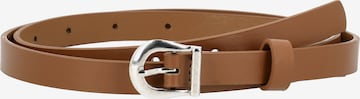 IZIA Belt in Braun: Vorderseite