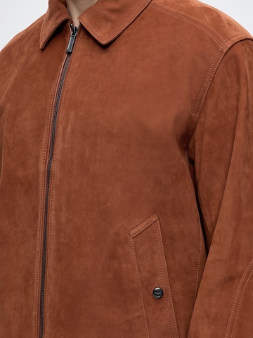 Veste mi-saison 'C-Minton_AM' BOSS en marron