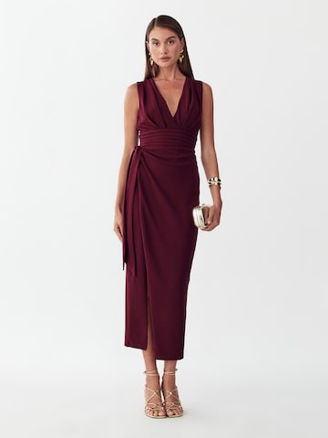 BWLDR Jurk in Rood: voorkant
