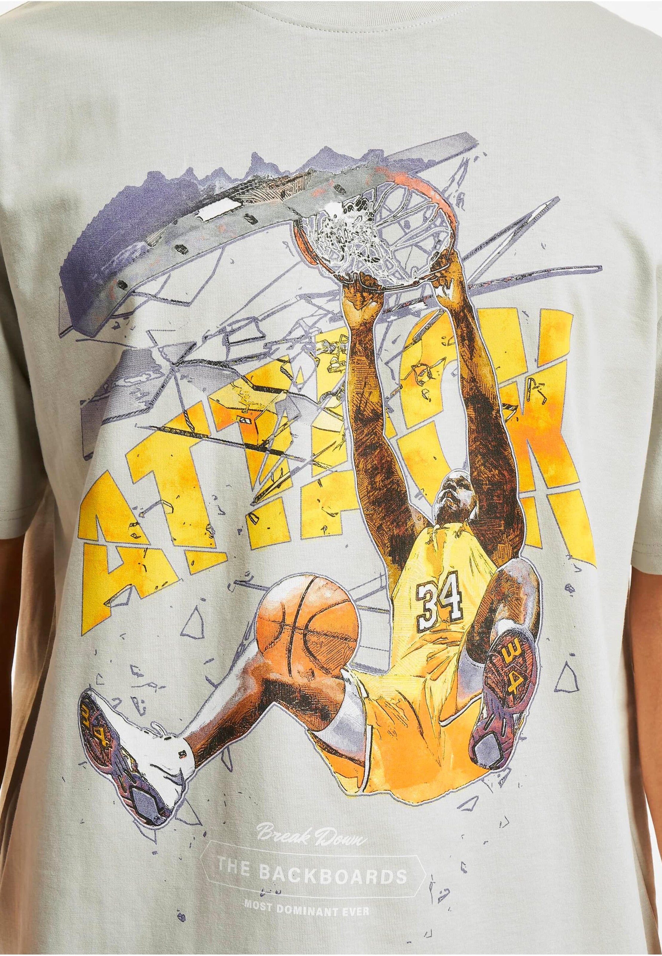 Maglietta di MT Upscale in grigio