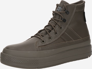CONVERSEVisoke tenisice 'CHUCK TAYLOR ALL STAR' - smeđa boja: prednji dio