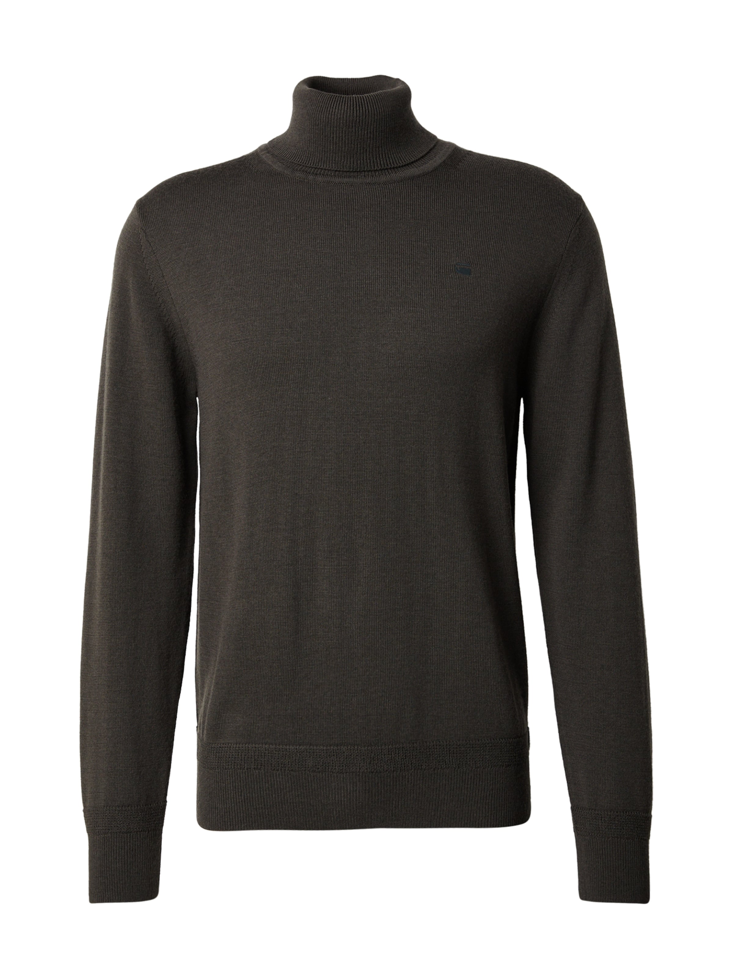 G-STAR Пуловер 'Premium Core' в сиво: отпред