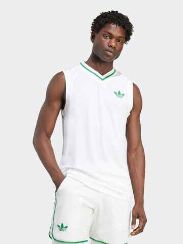 ADIDAS PERFORMANCE Функционална тениска 'PRO' в бяло: отпред