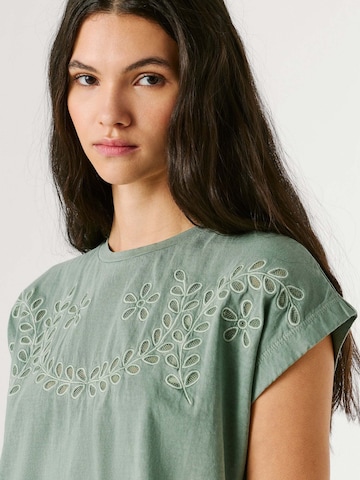 Pepe Jeans Shirt 'MINA' in Grün