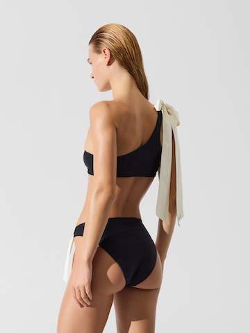 Karl Lagerfeld Bandeau Bikini felső - fekete