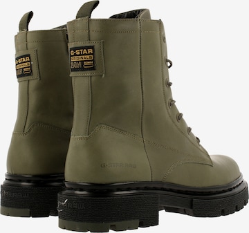 Stivaletto stringato 'Kafey' di G-Star RAW in verde