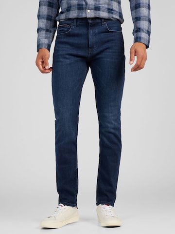 TOMMY HILFIGER Tapered Jeans 'Houston' in Blue: front