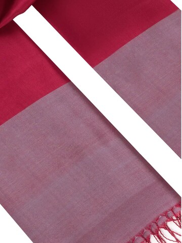 SILK & CASHMERE Scarf in Red