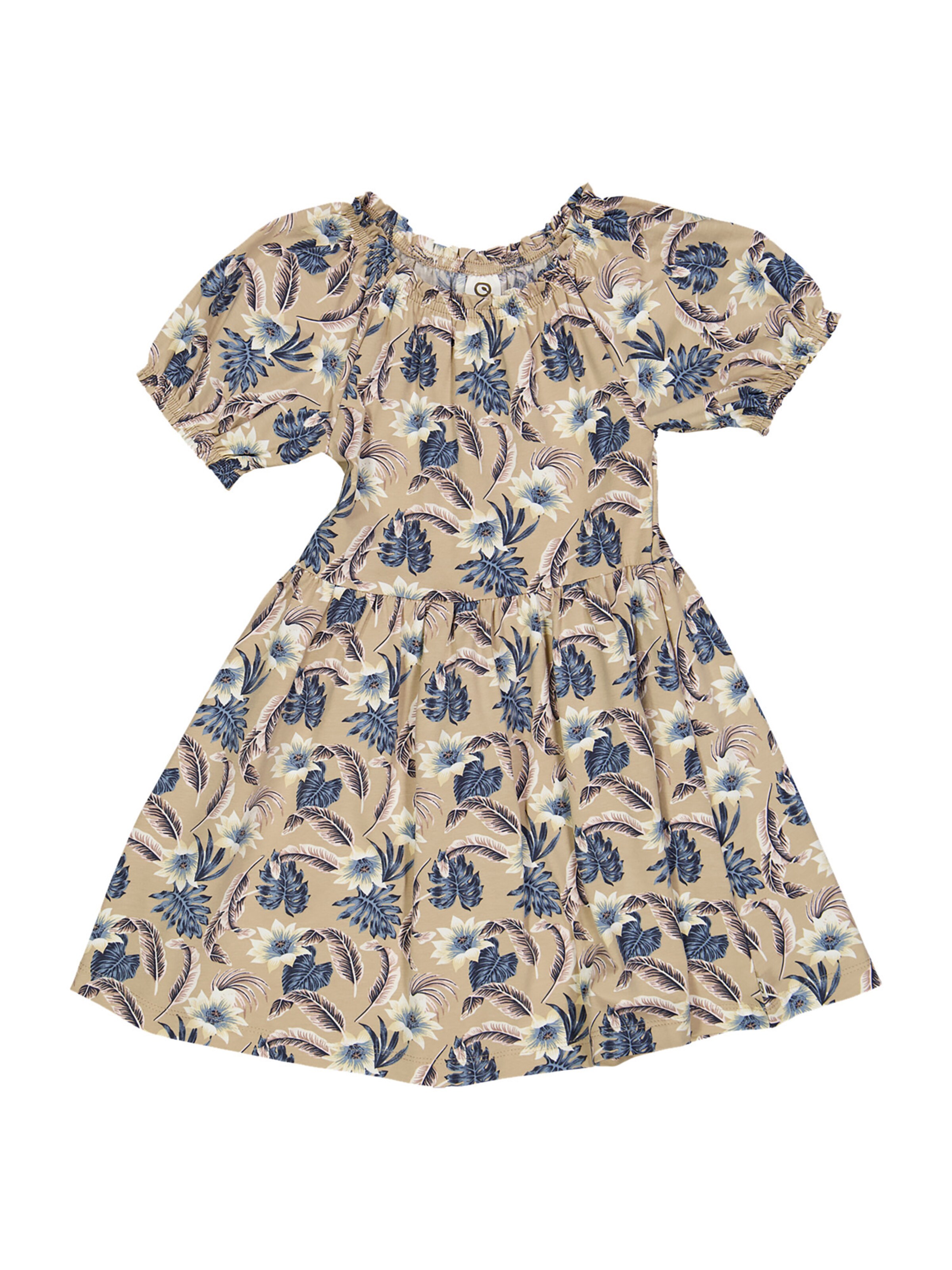 Müsli by GREEN COTTON - Vestido em bege: frente