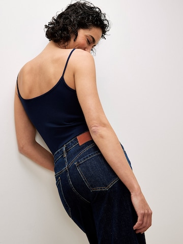 Apricot - Loosefit Vaquero 'Ikeda' en azul