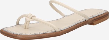 Marietta's Fantasy Teenslipper 'VIOLETTA' in Beige: voorkant