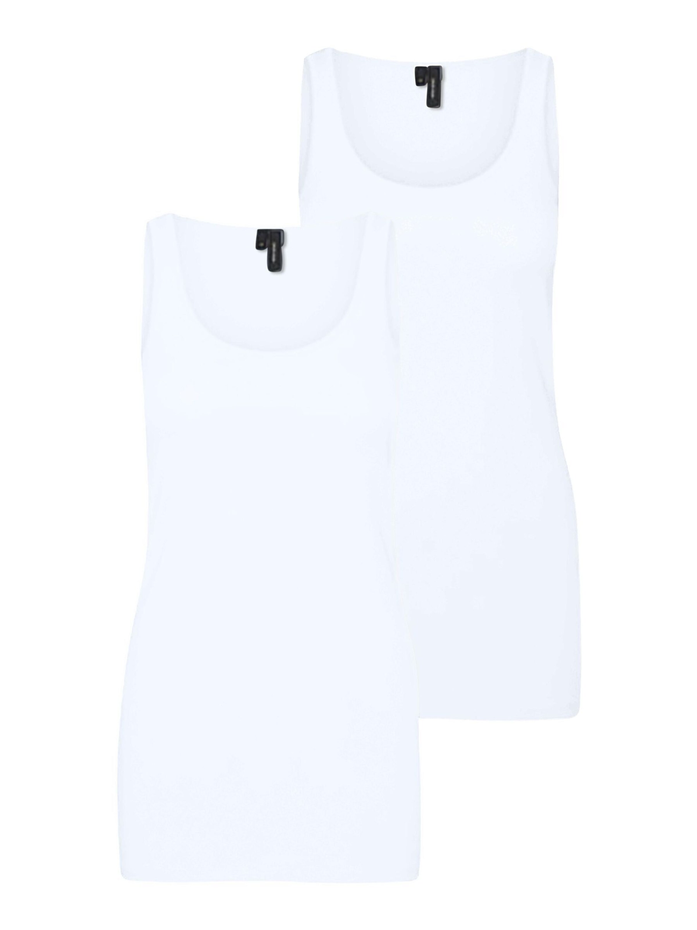 VERO MODA Топ в Белый: спереди