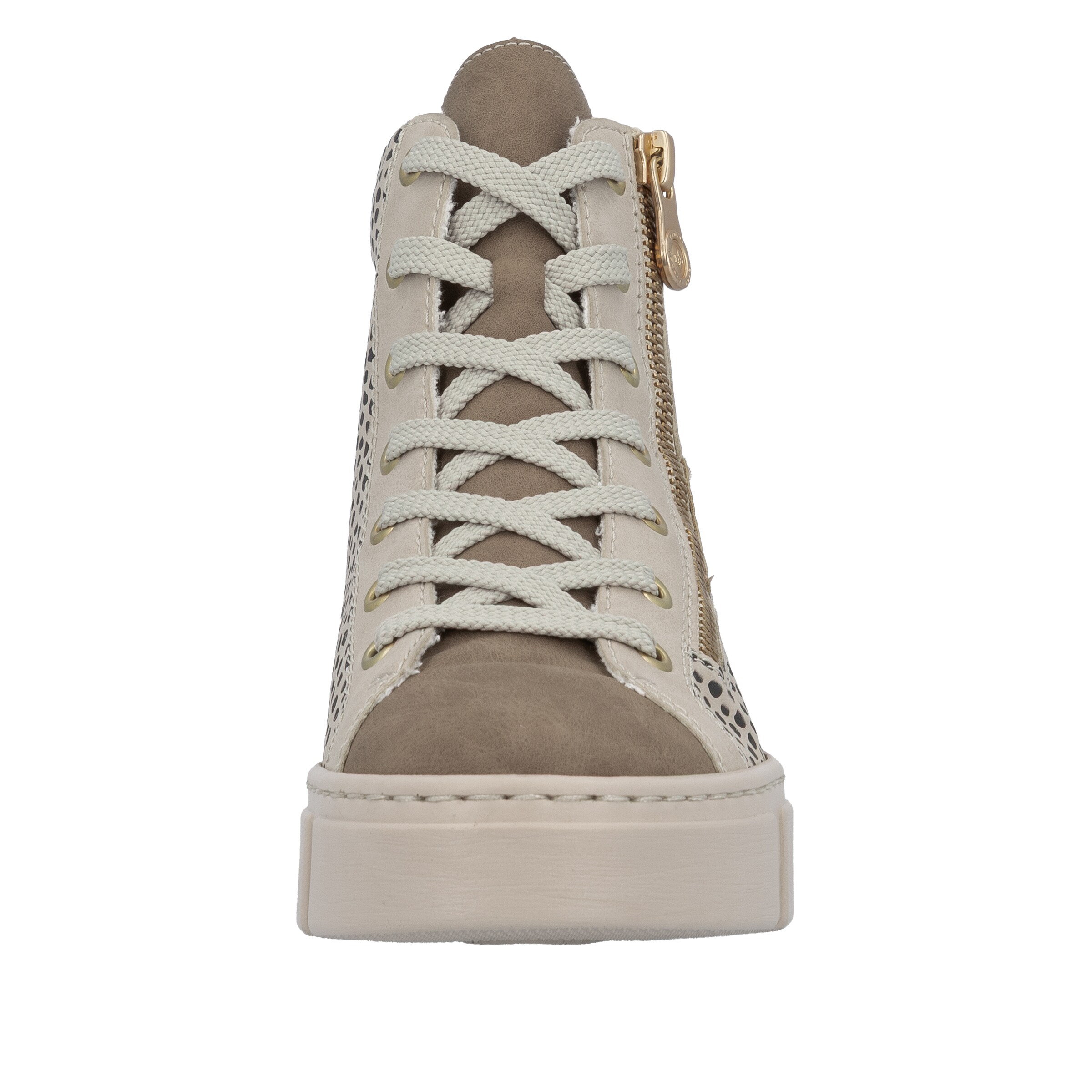 Baskets hautes Rieker en beige