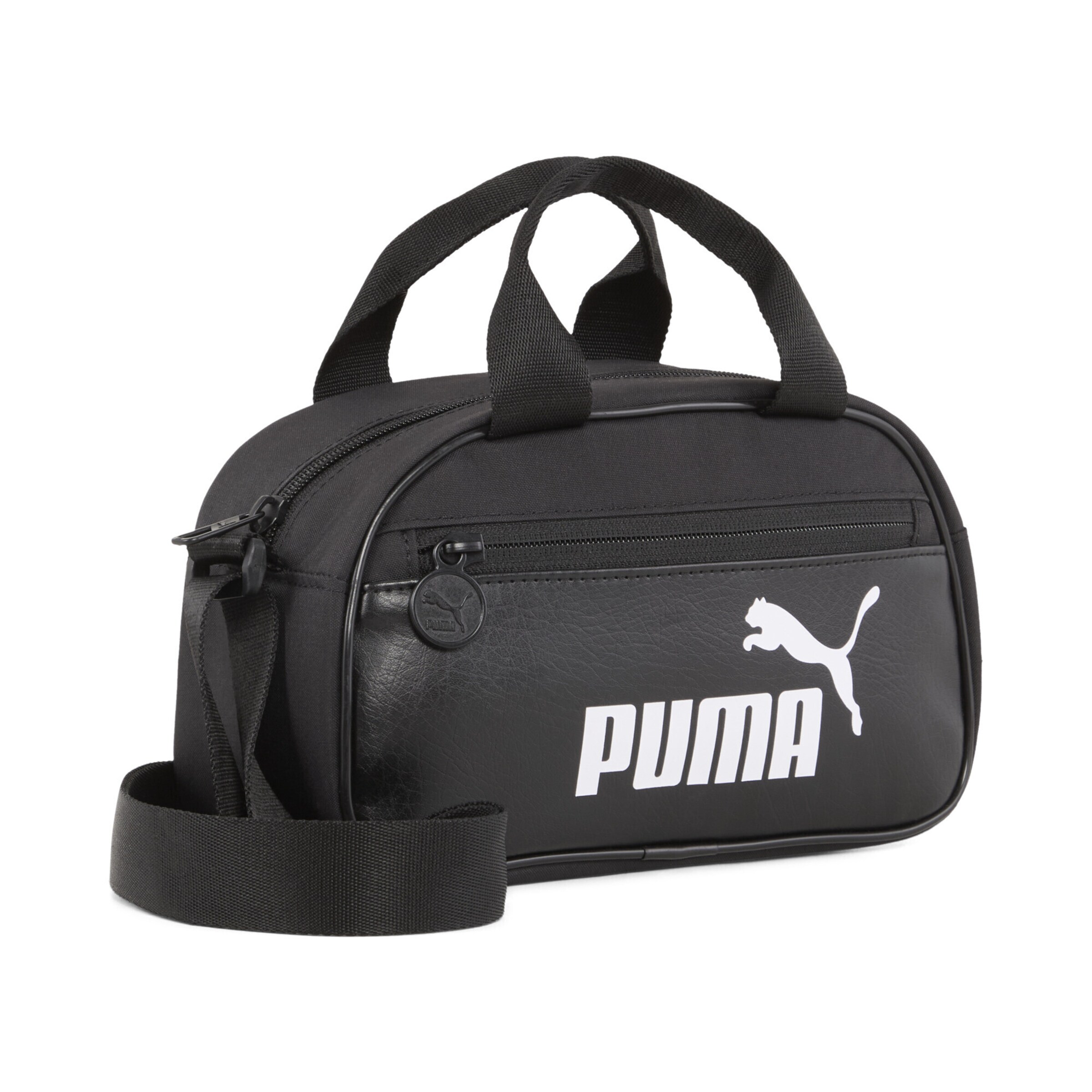 PUMA Crossbody bag 'Campus' in Black: front