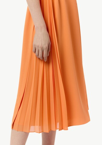 COMMA Kleid in Orange